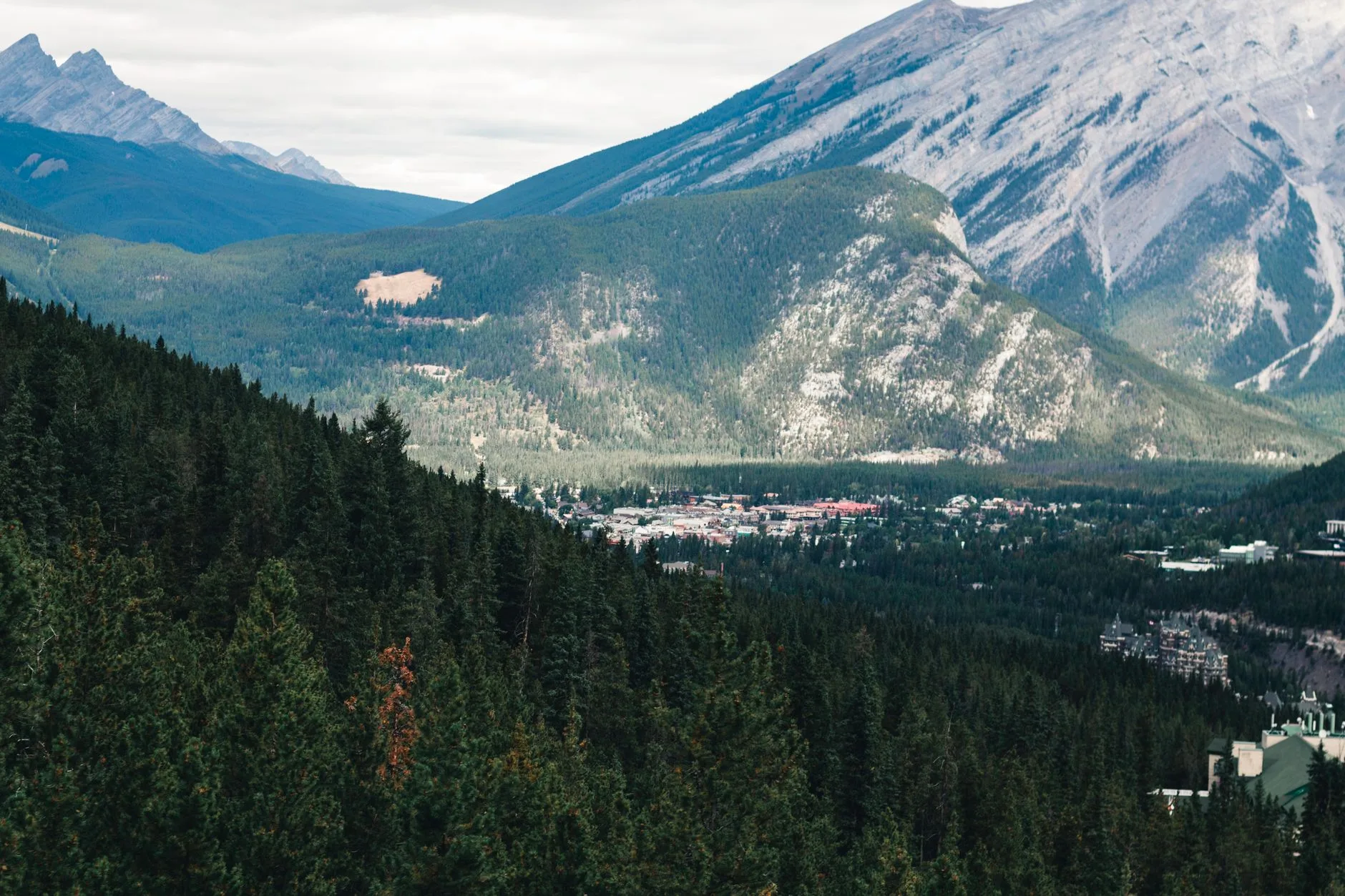 Banff : l'ambiance d'une station animée