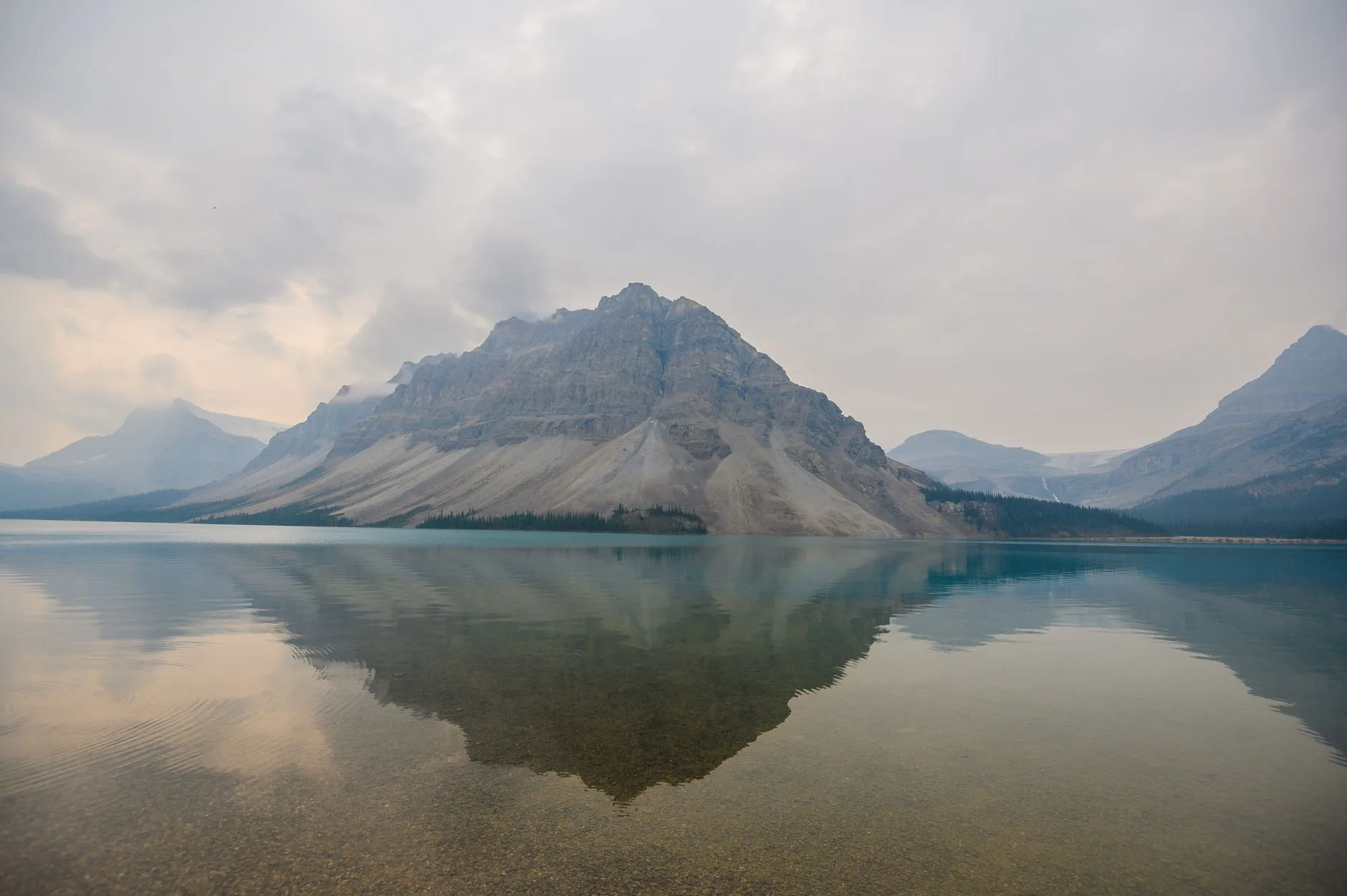 De Lake Louise à Bow Lake : les premiers lacs