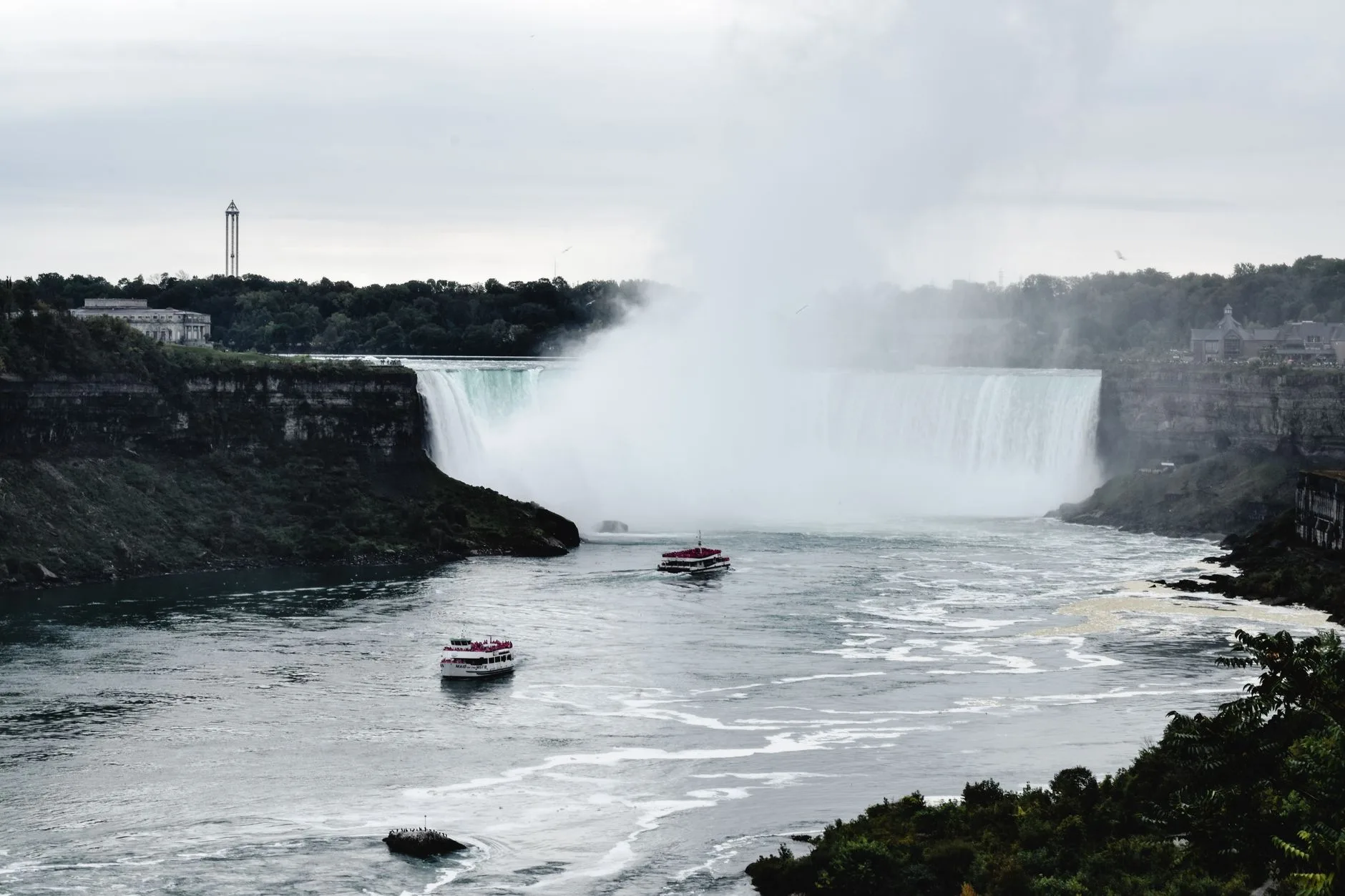Excursion : les chutes du Niagara